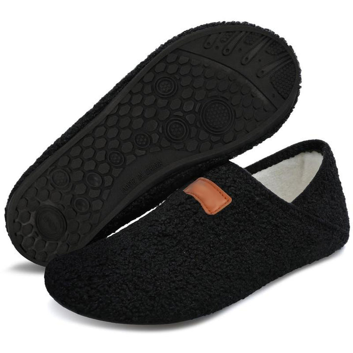 Soft Fuzzy Slip On Home Slippers