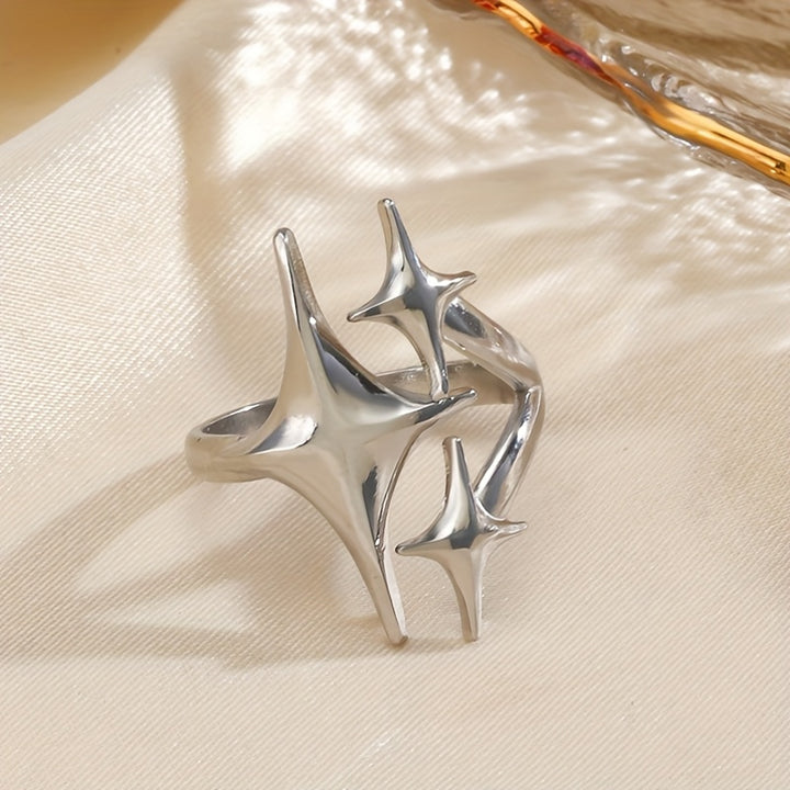 Star Stainless Steel Ring