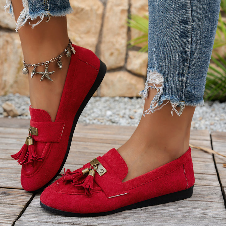 Women Round Toe Loafers