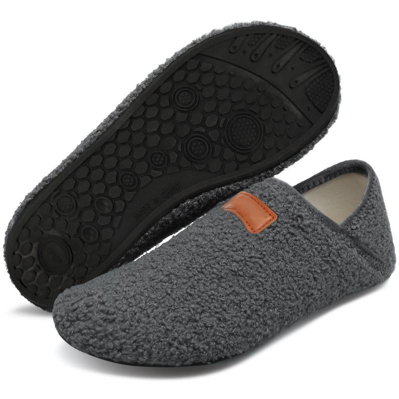 Soft Fuzzy Slip On Home Slippers