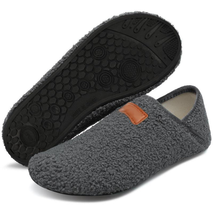 Soft Fuzzy Slip On Home Slippers