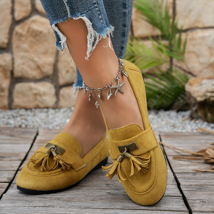 Women Round Toe Loafers