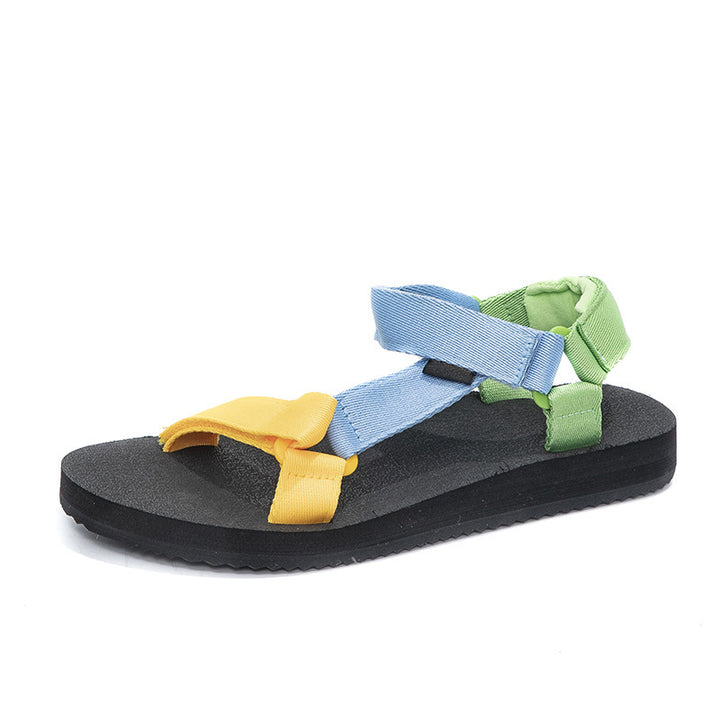 Versatile flat outdoor couple sports beach shoes