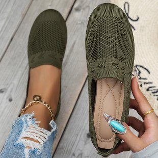 Breathable mesh everyday flats