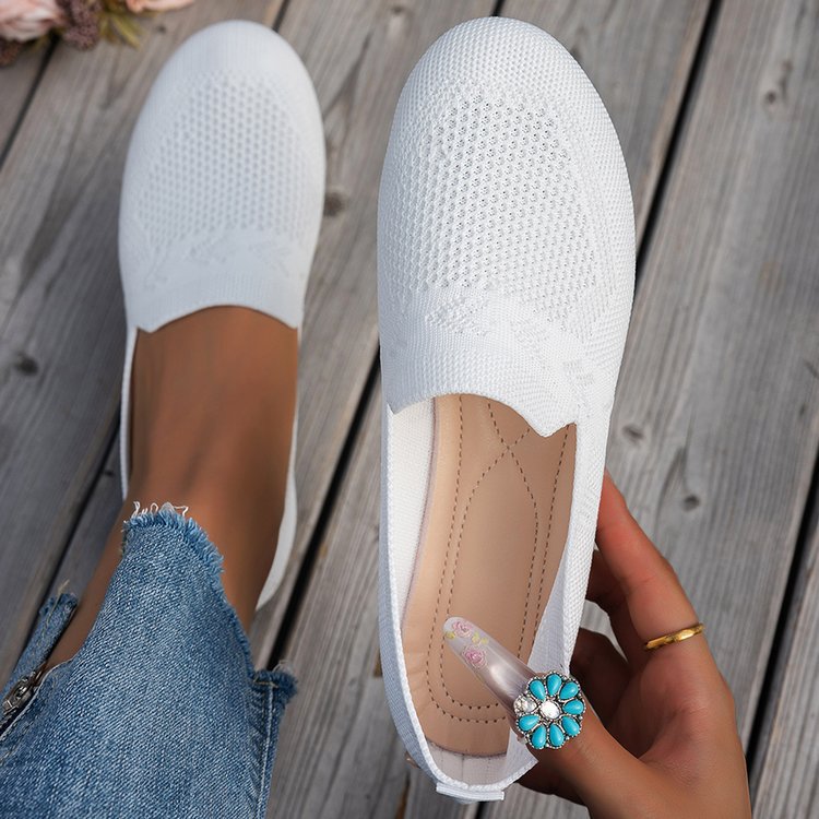 Breathable mesh everyday flats