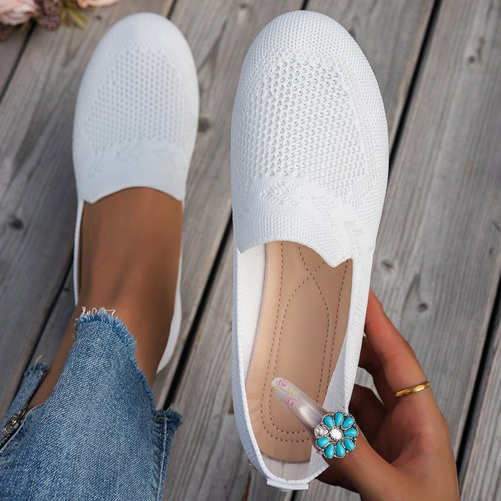 Breathable mesh everyday flats