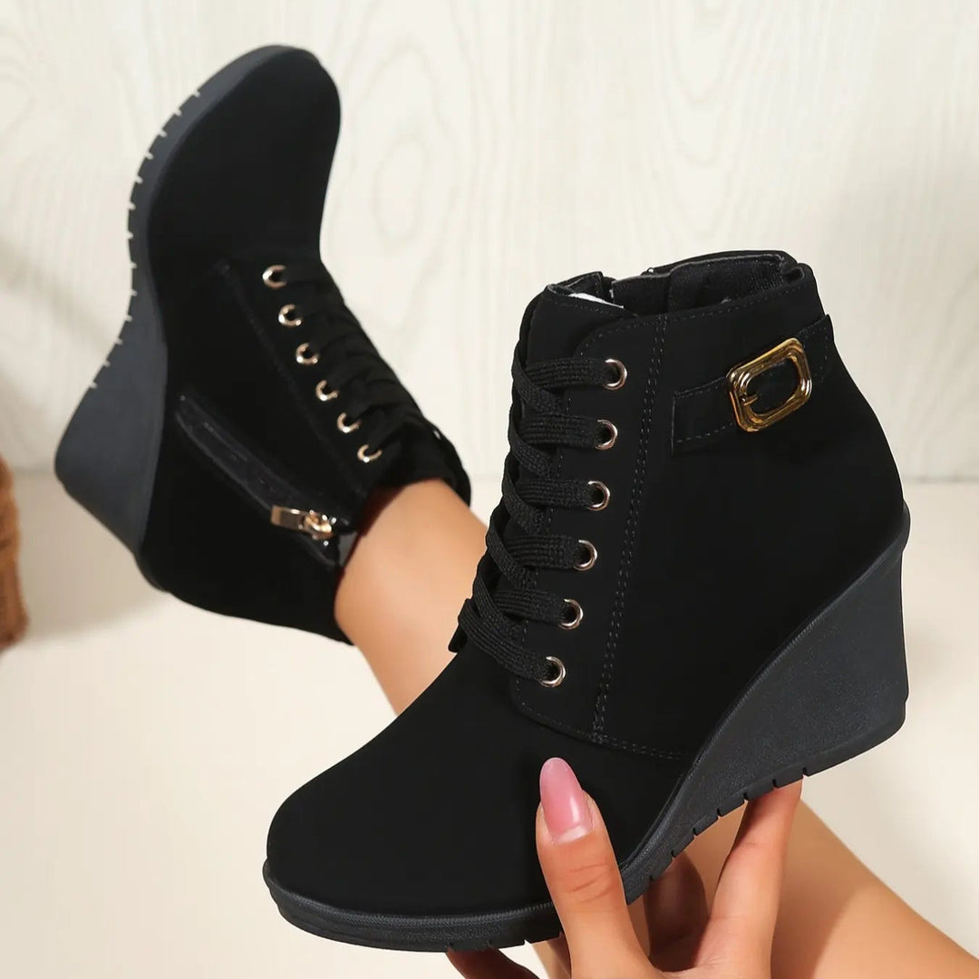 British-style wedge Doc Martens