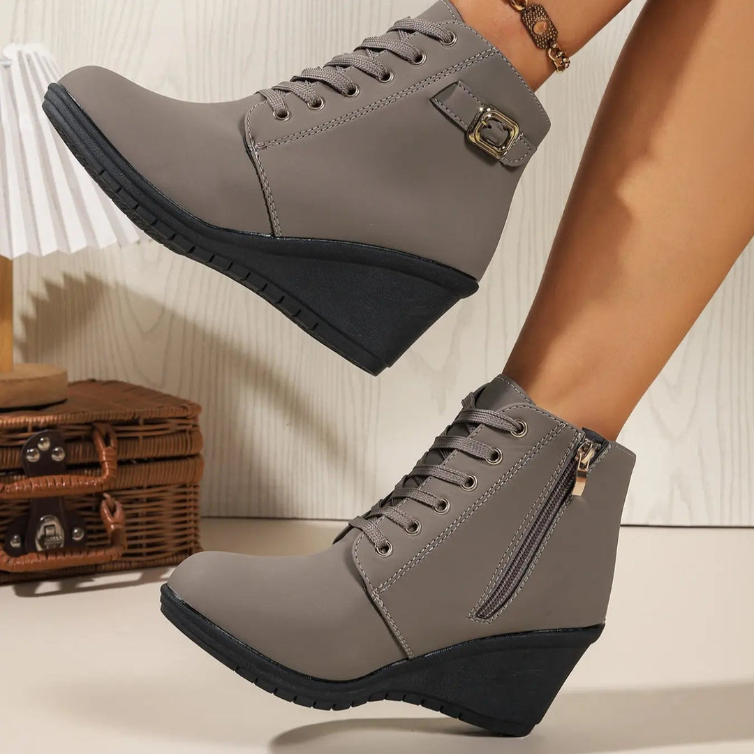 British-style wedge Doc Martens