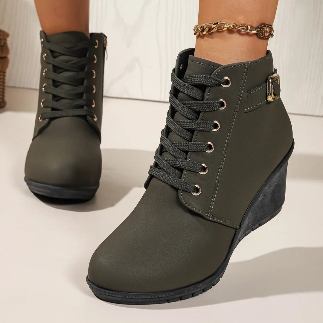 British-style wedge Doc Martens
