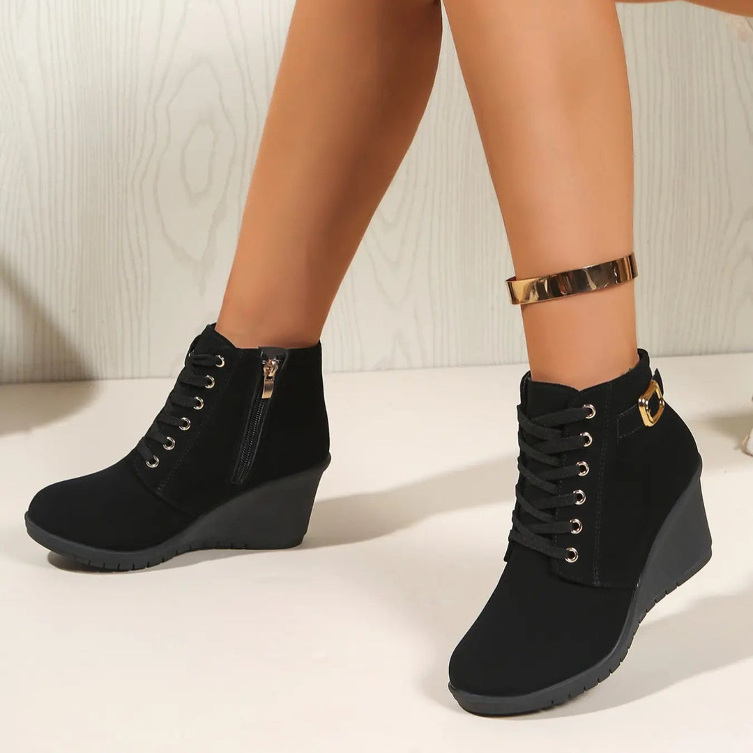 British-style wedge Doc Martens