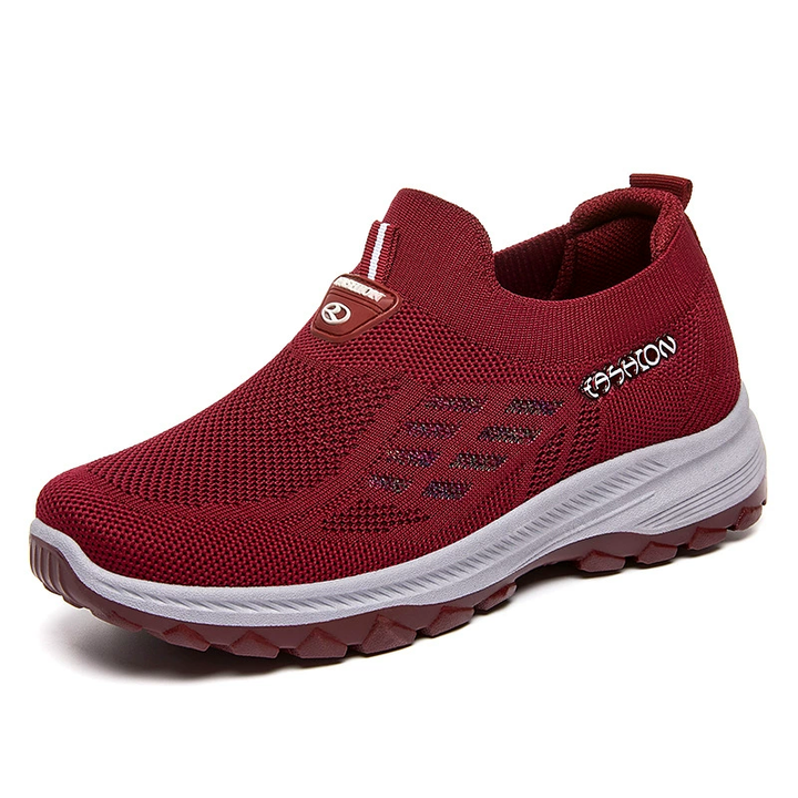 Breathable Mesh Slip On Walking Comfort Sports Sneakers