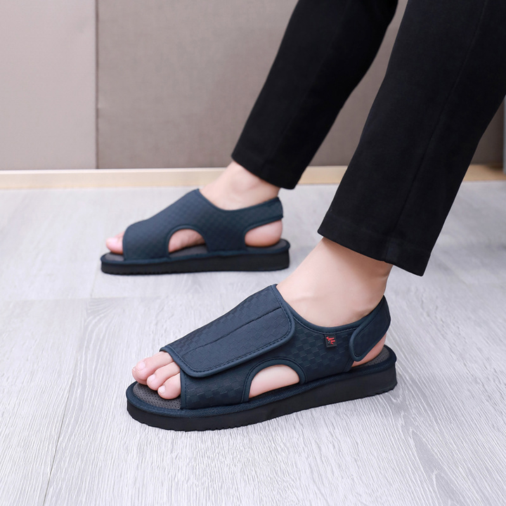 Comfortable Outdoor Casual Sandals with Velcro Straps