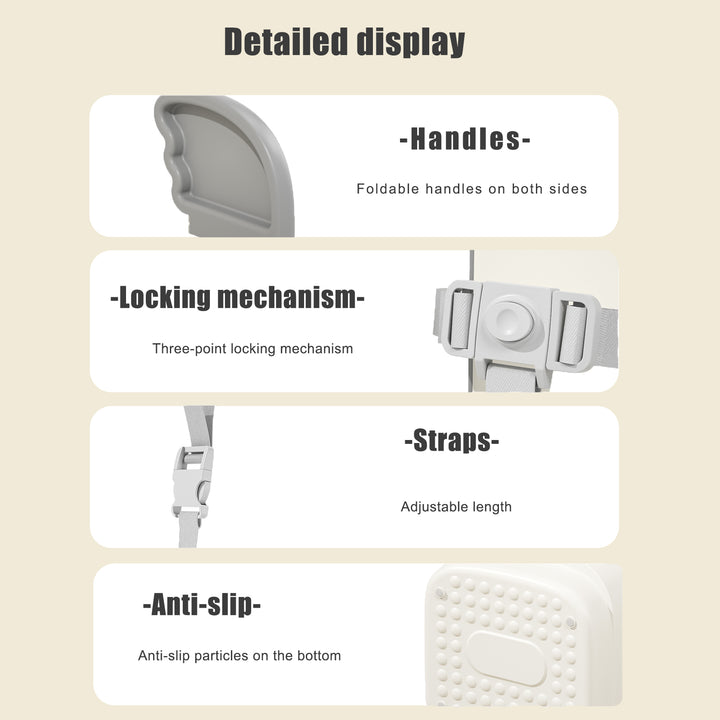 Multifunctional Foldable Portable Baby High Chair