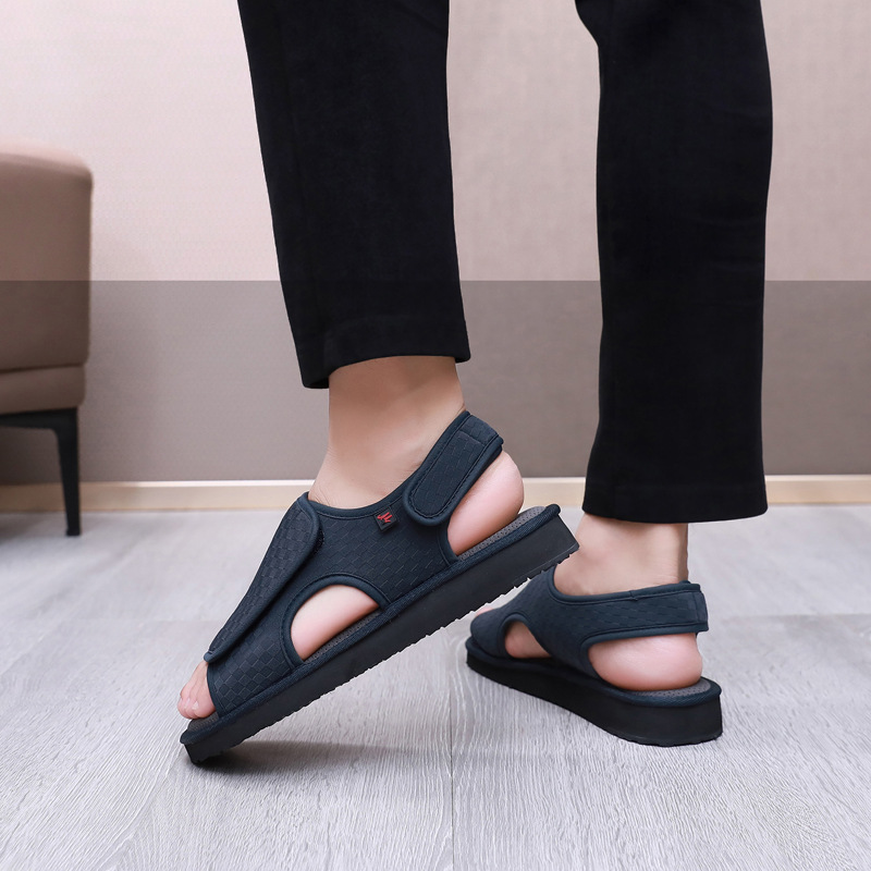 Comfortable Outdoor Casual Sandals with Velcro Straps