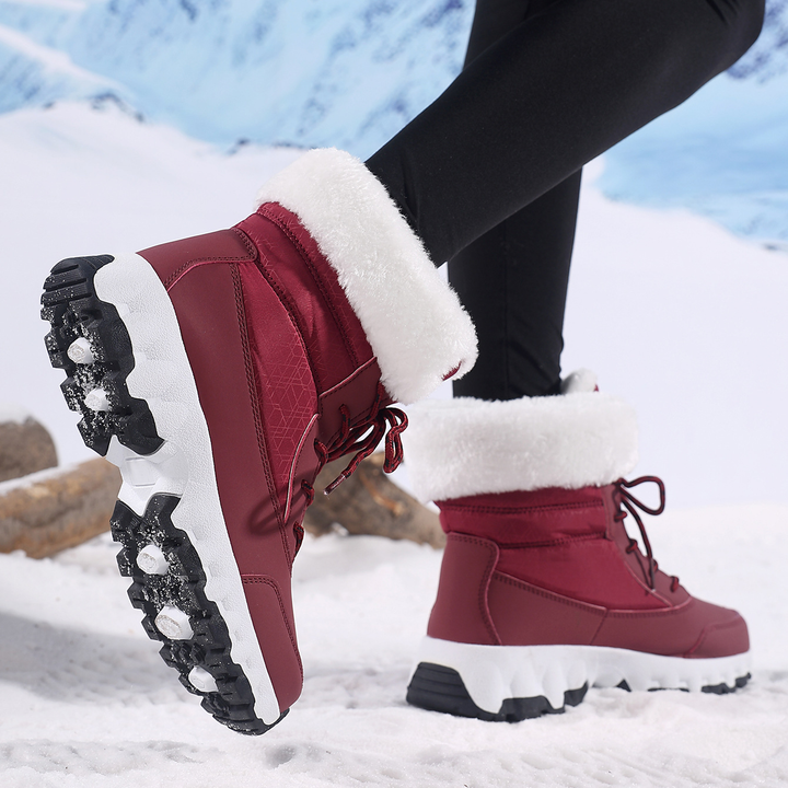 Fleece Lined Winter Snow Hiking Boots