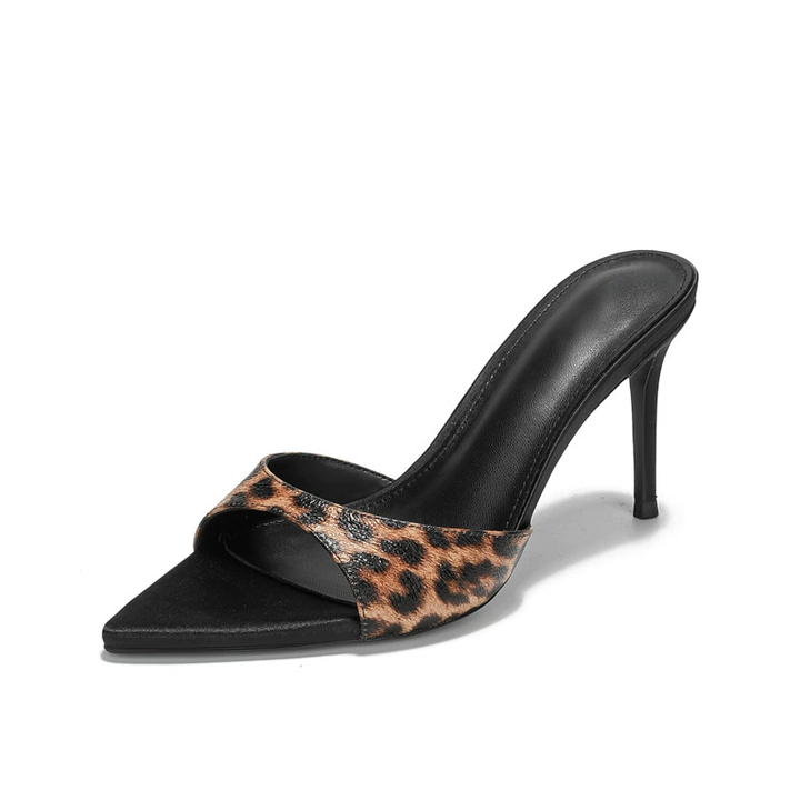 Sleek Pointed Stiletto Mule