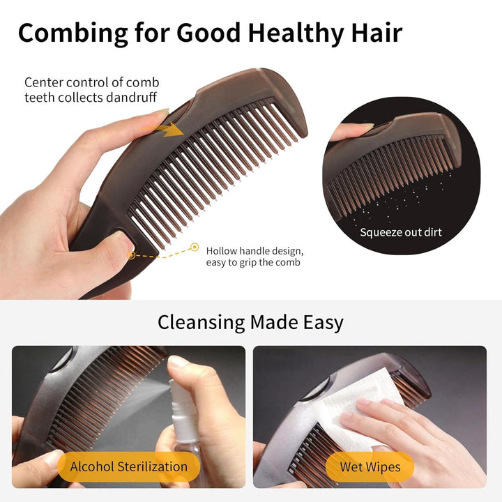 Oil-control massage comb