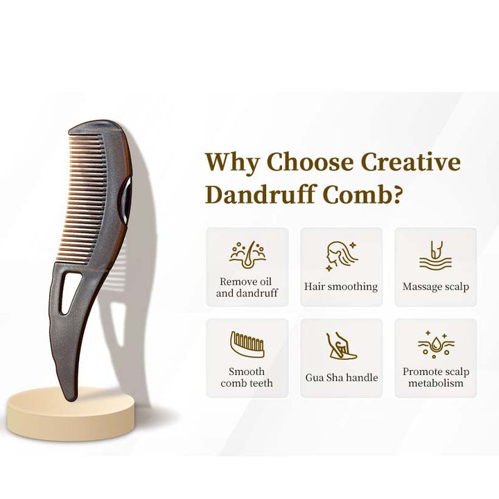 Oil-control massage comb