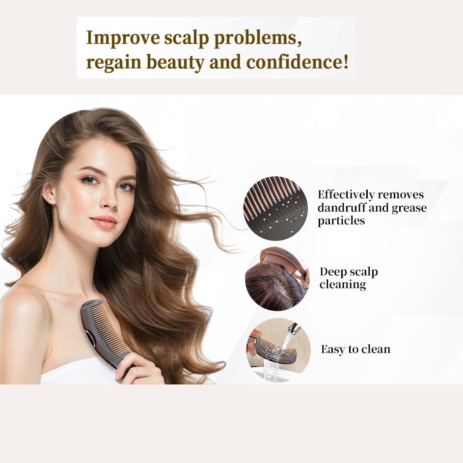 Oil-control massage comb